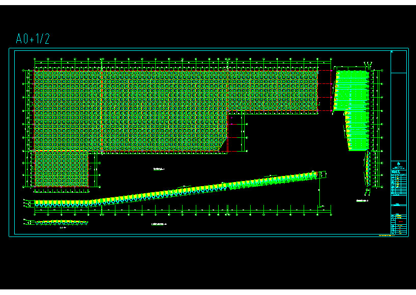安达贵州遵义滑雪场网架设计